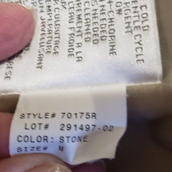 Via Spiga Trench Coat Women's Size Medium Stone Beige Belted - Picture 12 of 13